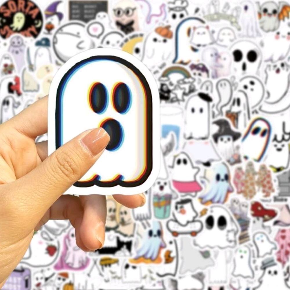 Ghost Halloween Assorted Stickers - Picture 3 of 11